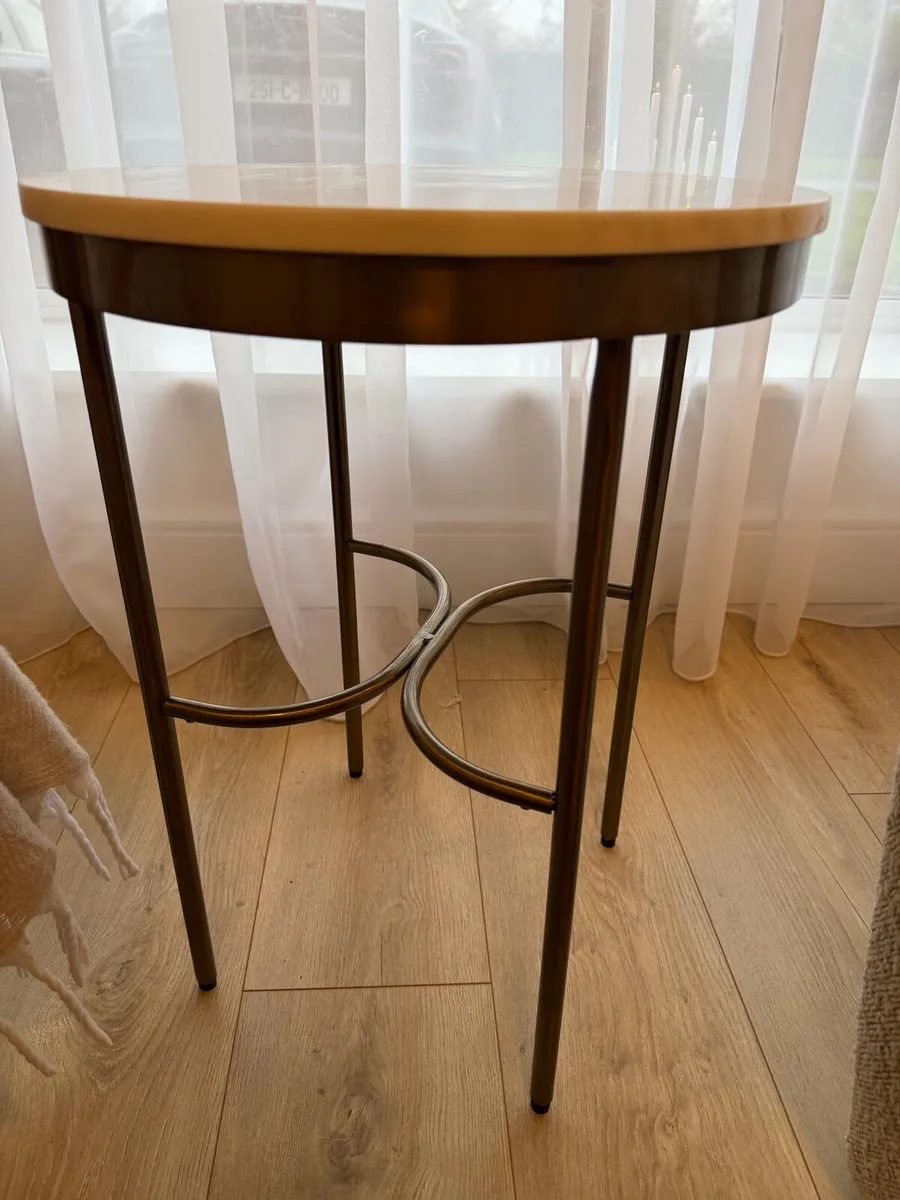 Marble Small Side Table - Image 2
