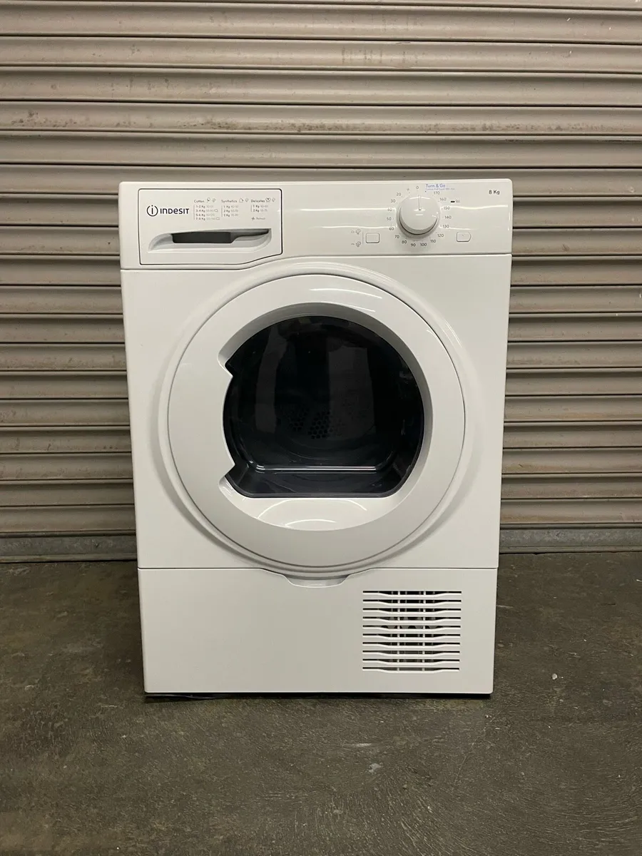 Indesit Condenser Tumble Dryer 8kg - Image 1