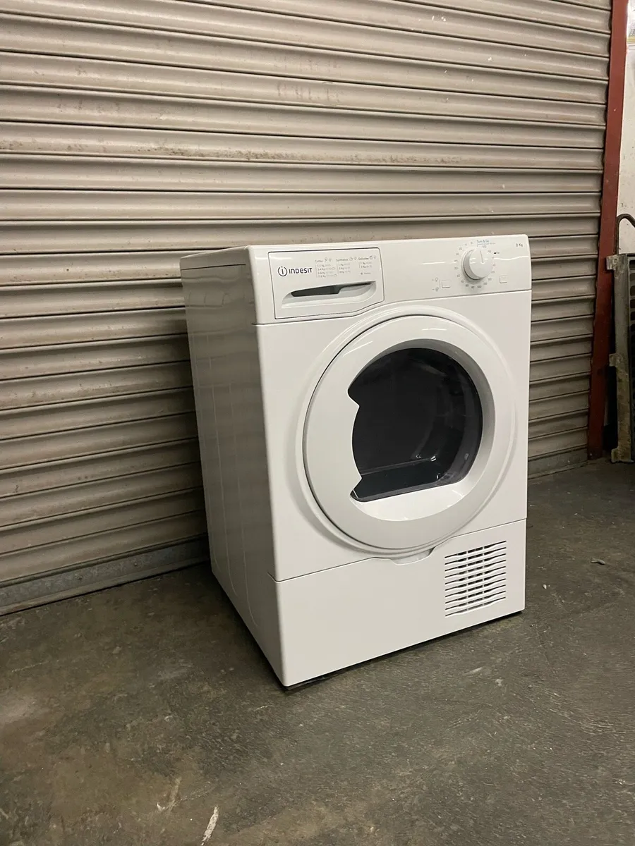 Indesit Condenser Tumble Dryer 8kg - Image 3