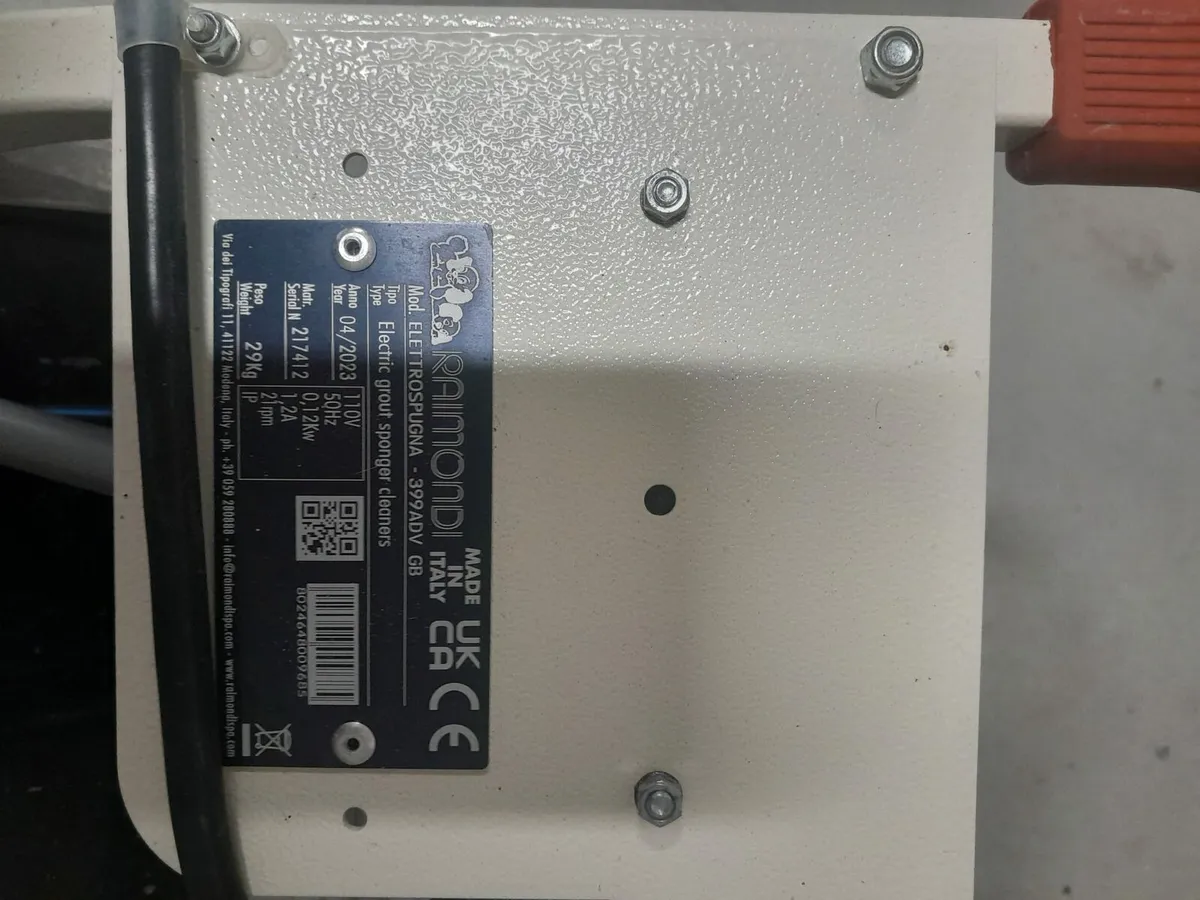 Raimondi sponge cleaning machine - Image 4