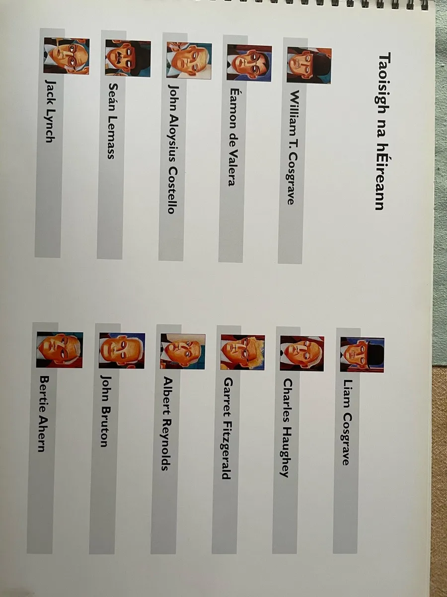 Graham Knuttel 11 Taoisigh Catalogue - Image 1