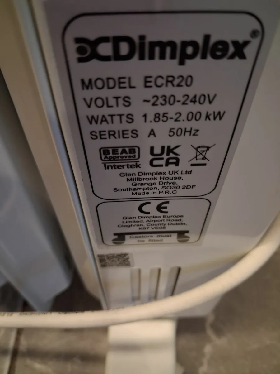Dimplex Heater - Image 1