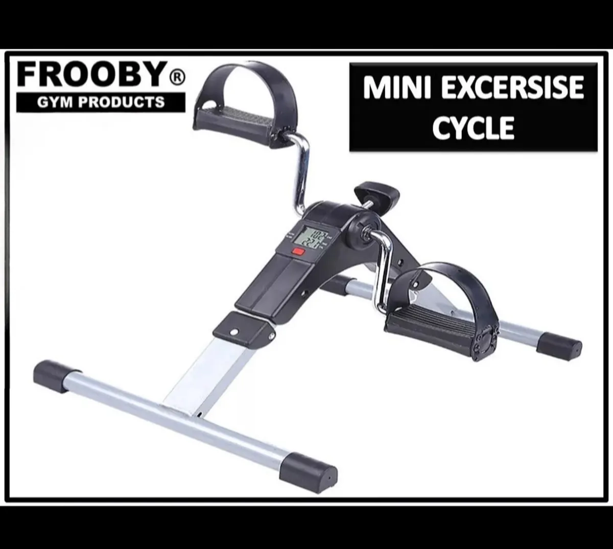 Mini Exercise Bike Portable Pedal Exerciser - Image 1