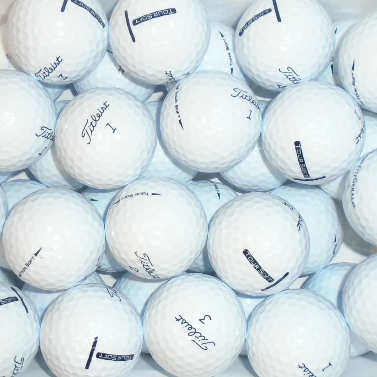 Titleist Tour Soft Lake Golf Balls - 25 Balls