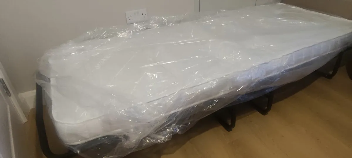 Fold up Bed - As New - Image 2