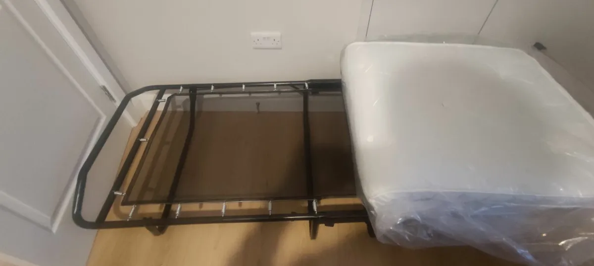 Fold up Bed - As New - Image 3