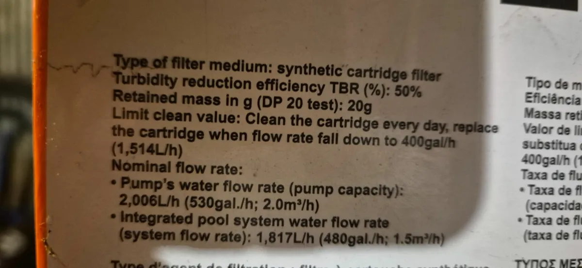 Bestway flowclear pool pump - Image 2