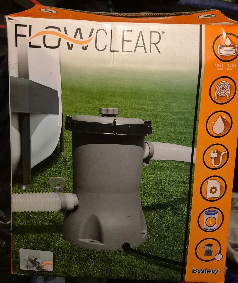 Bestway flowclear pool pump - Image 1