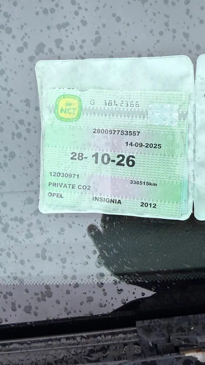 Opel Insignia 2012 - Image 1