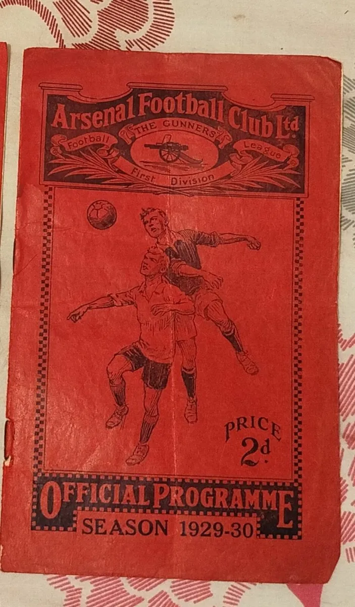Arsenal official program 1929-30/1935-36 - Image 3