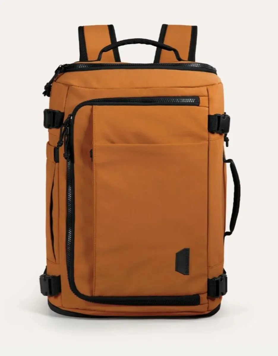 Tangerine Bagsmart Travel Backpack - Image 1