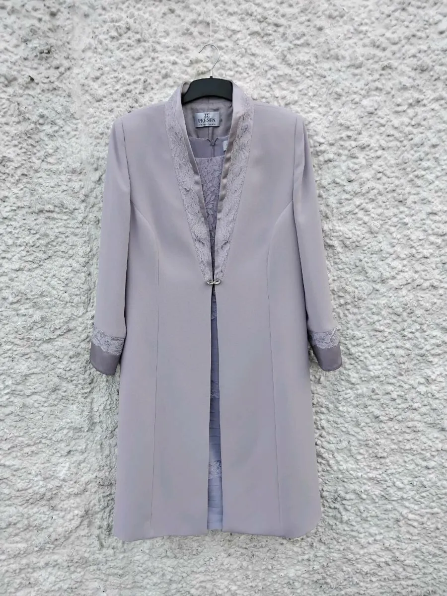 Presen Coat and Lace Dress - Image 1