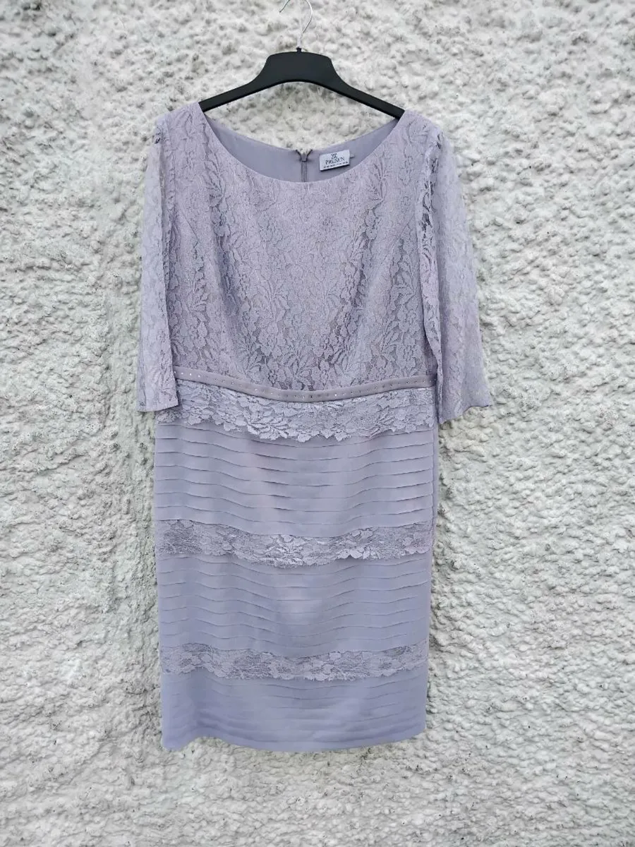 Presen Coat and Lace Dress - Image 3