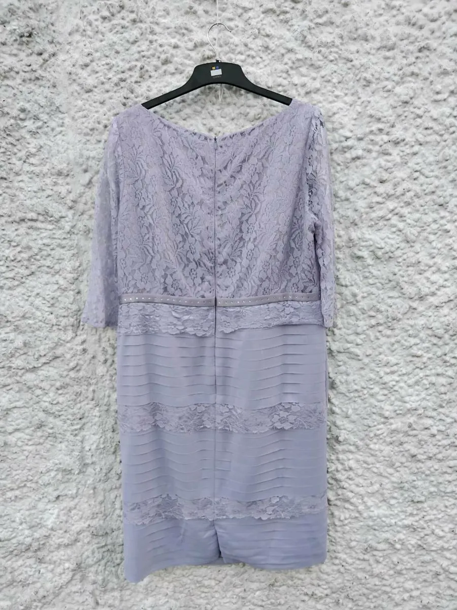 Presen Coat and Lace Dress - Image 4