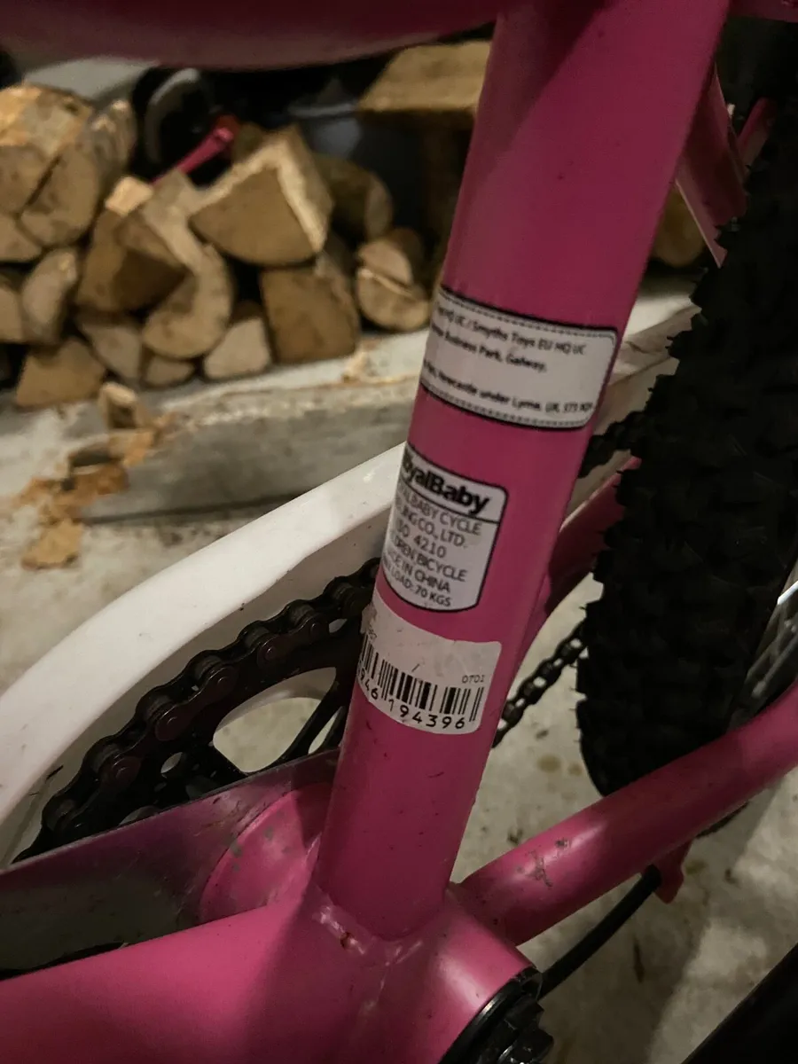 18 Inch Chipmunk Summer Bike Pink - Image 2