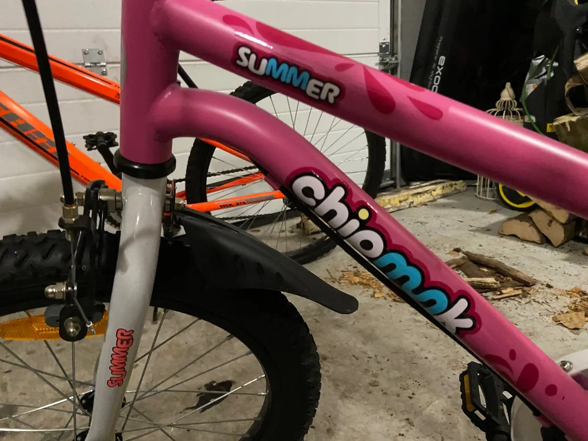 18 Inch Chipmunk Summer Bike Pink - Image 3
