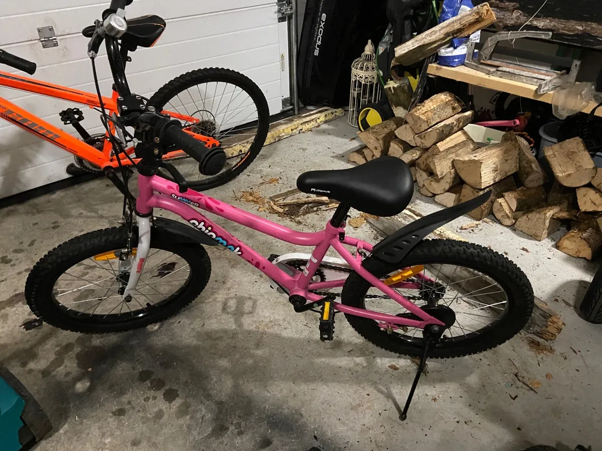 18 Inch Chipmunk Summer Bike Pink - Image 1