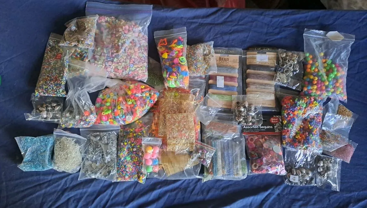 Huge Jewellery Making / Craft Beads Bundle - Image 1