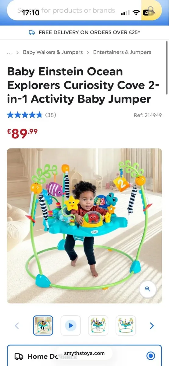 Baby activity jumper - Image 1