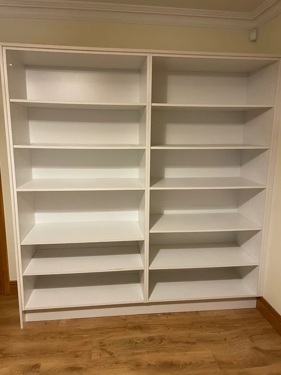 White open shelve unit - Image 2