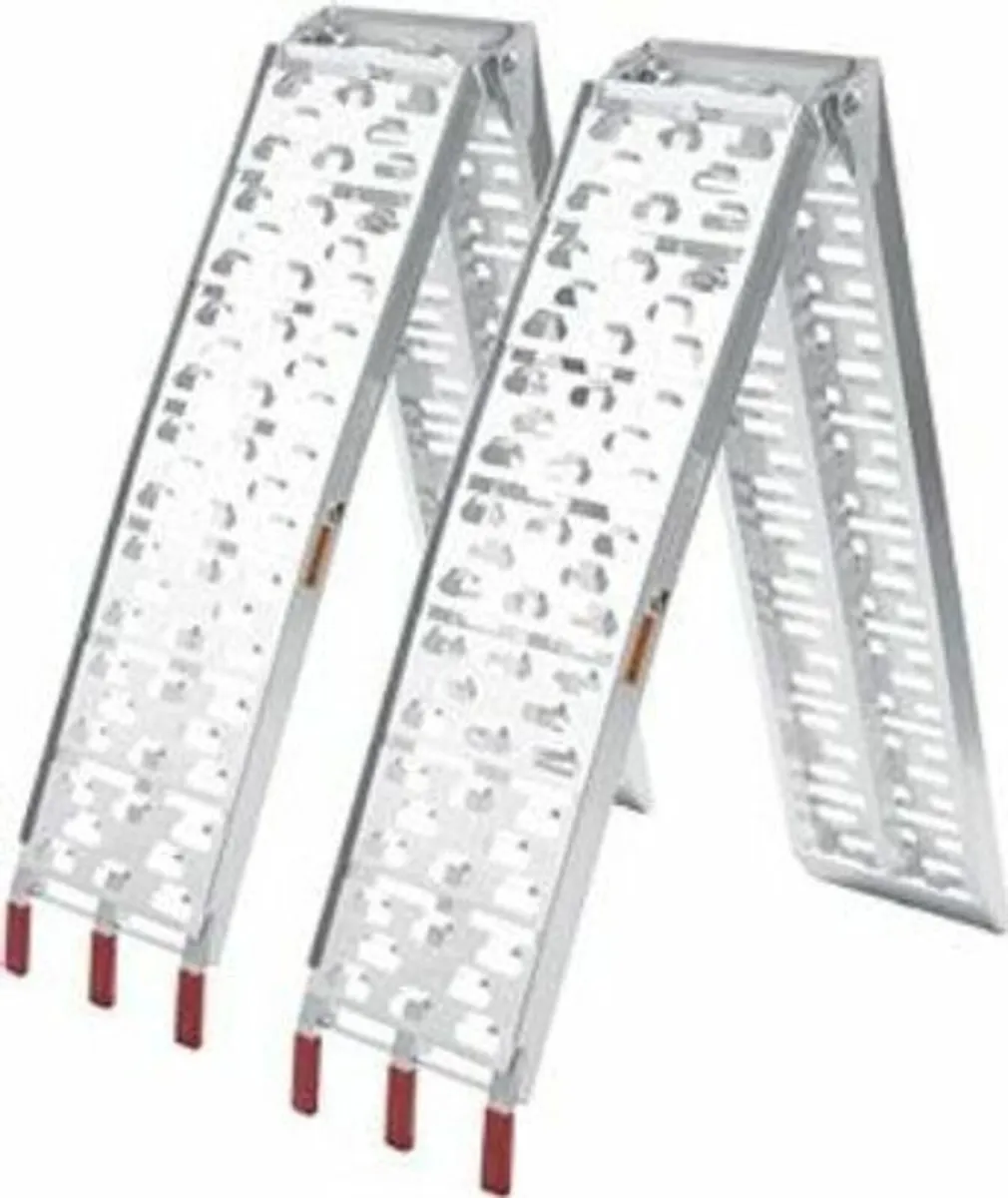 R Aluminum Ramps 2-Piece Heavy Duty - Image 1