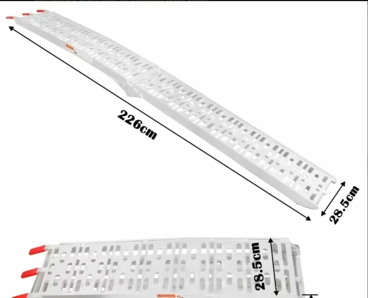 R Aluminum Ramps 2-Piece Heavy Duty - Image 4