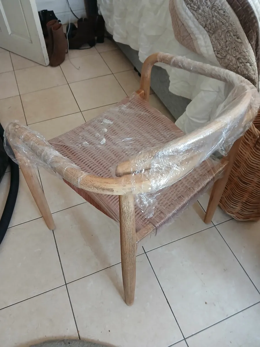 Set of four Kave Home Dining Chairs, Acacia Wood - Image 3