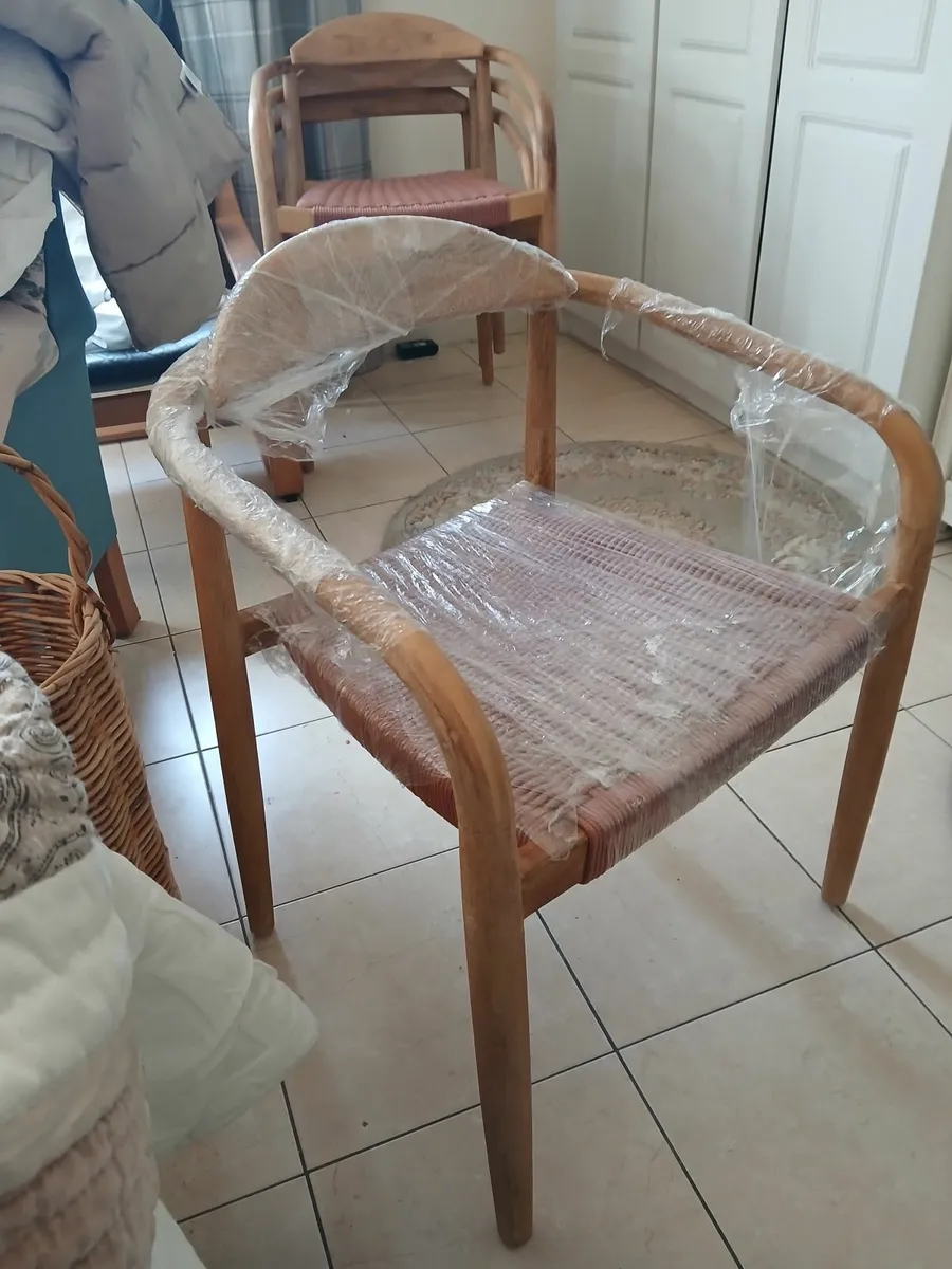 Set of four Kave Home Dining Chairs, Acacia Wood - Image 4