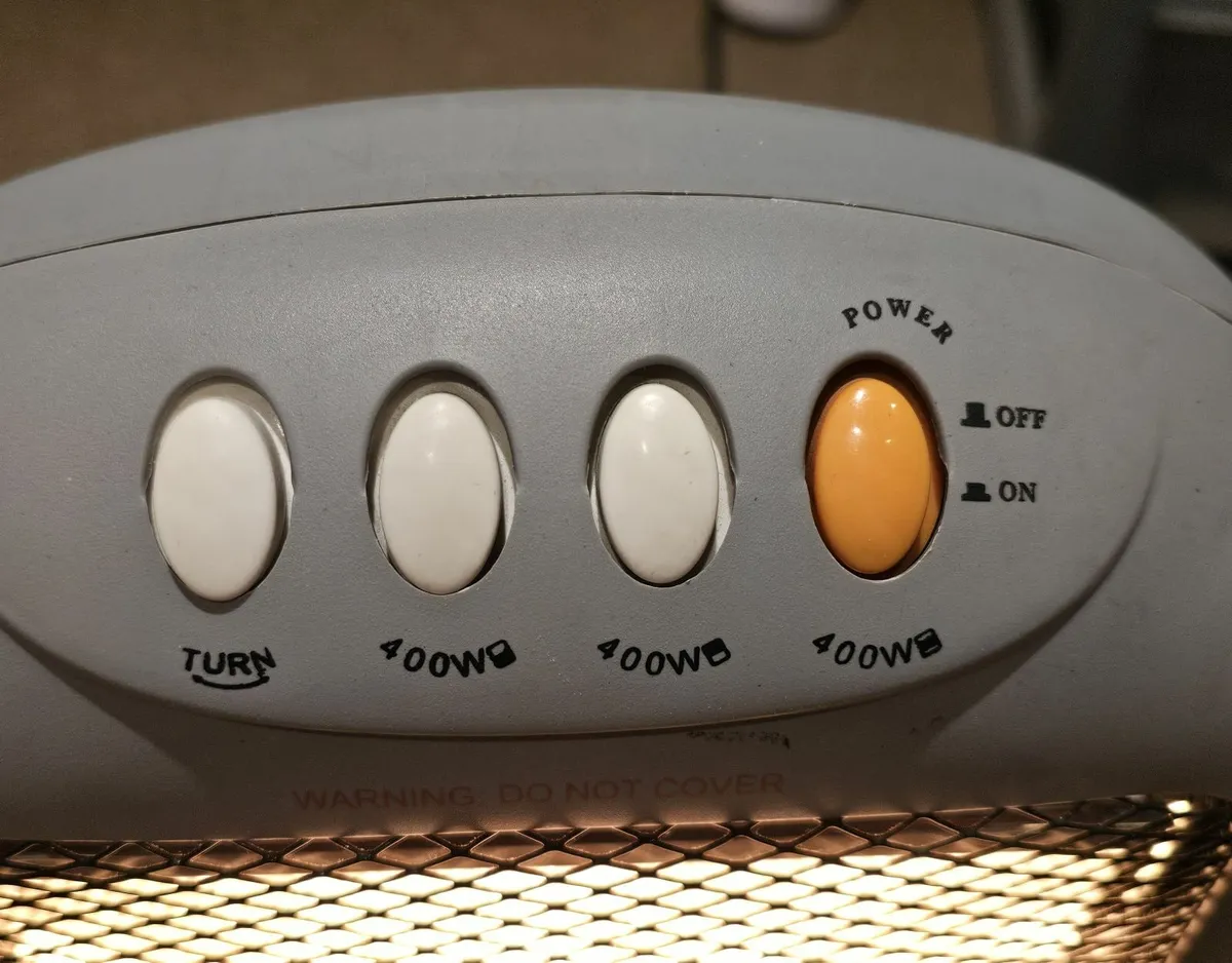 Halogen electric heater 800W - Image 3