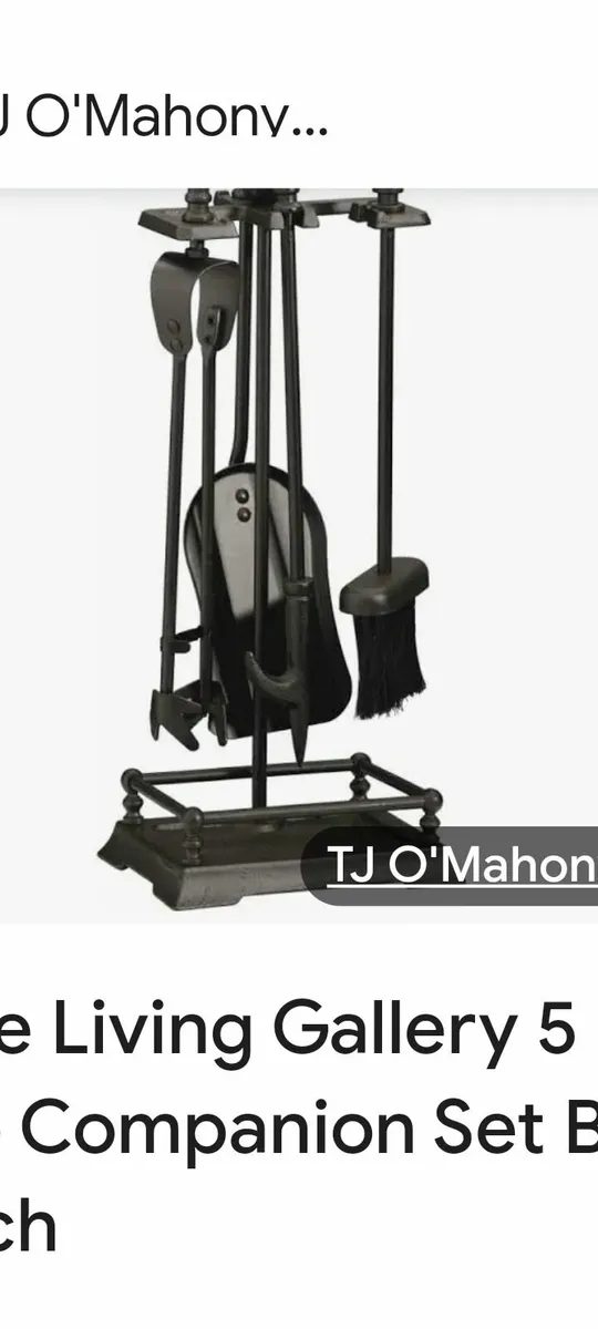 As new heavy fireside companion set - Image 4