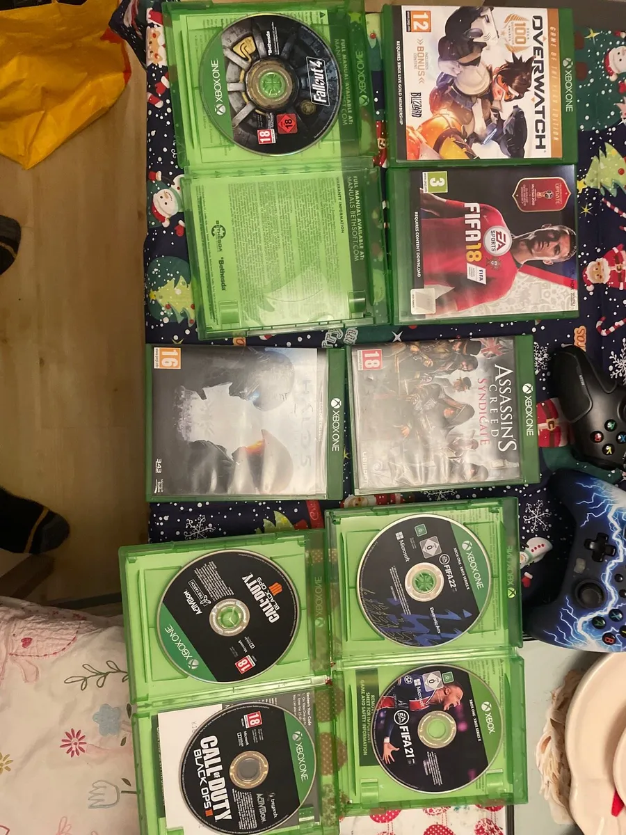 Kids Xbox one with 2 remotes and 9 games - Image 4