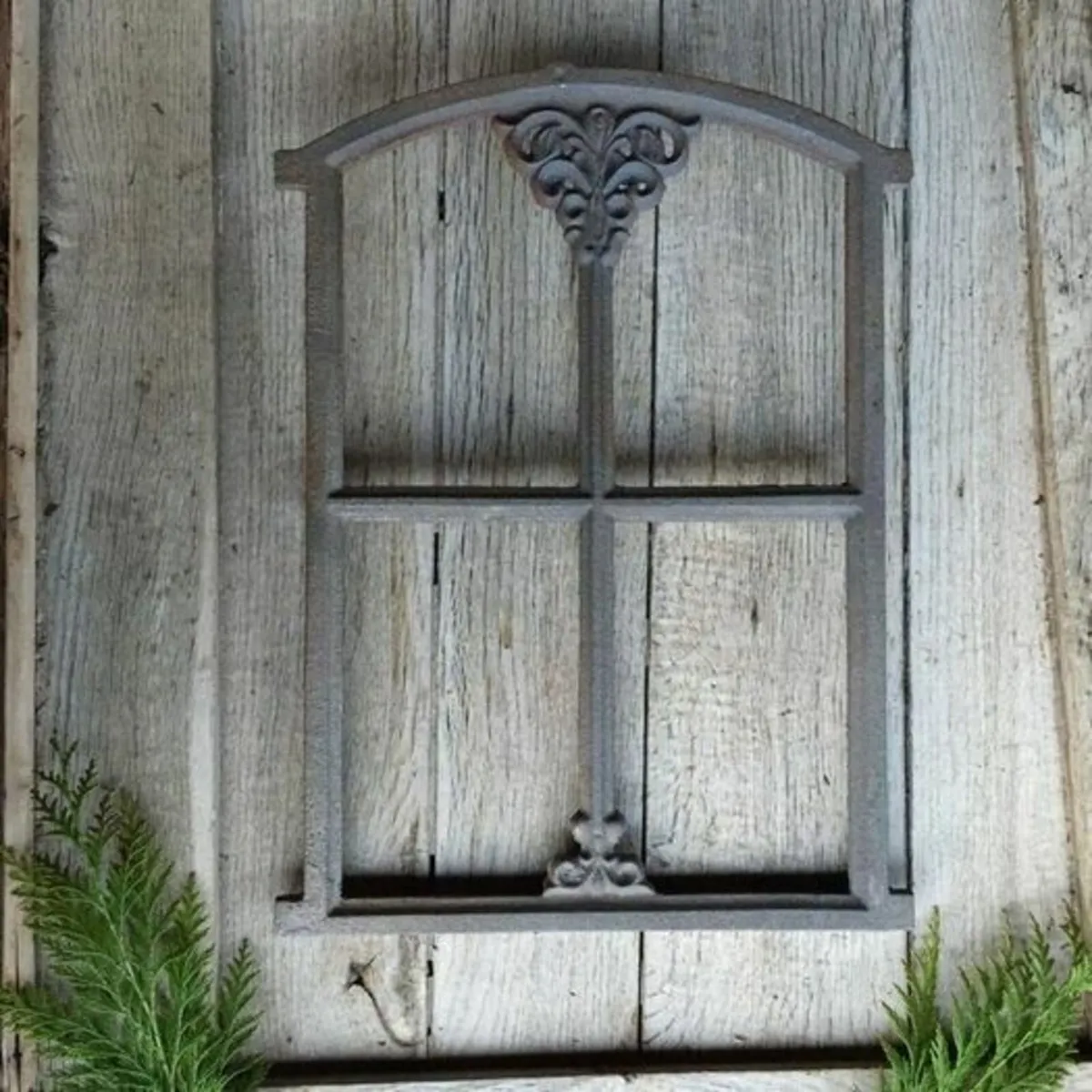 Cast Iron Farmhouse Garden Window Antique-Style St - Image 1