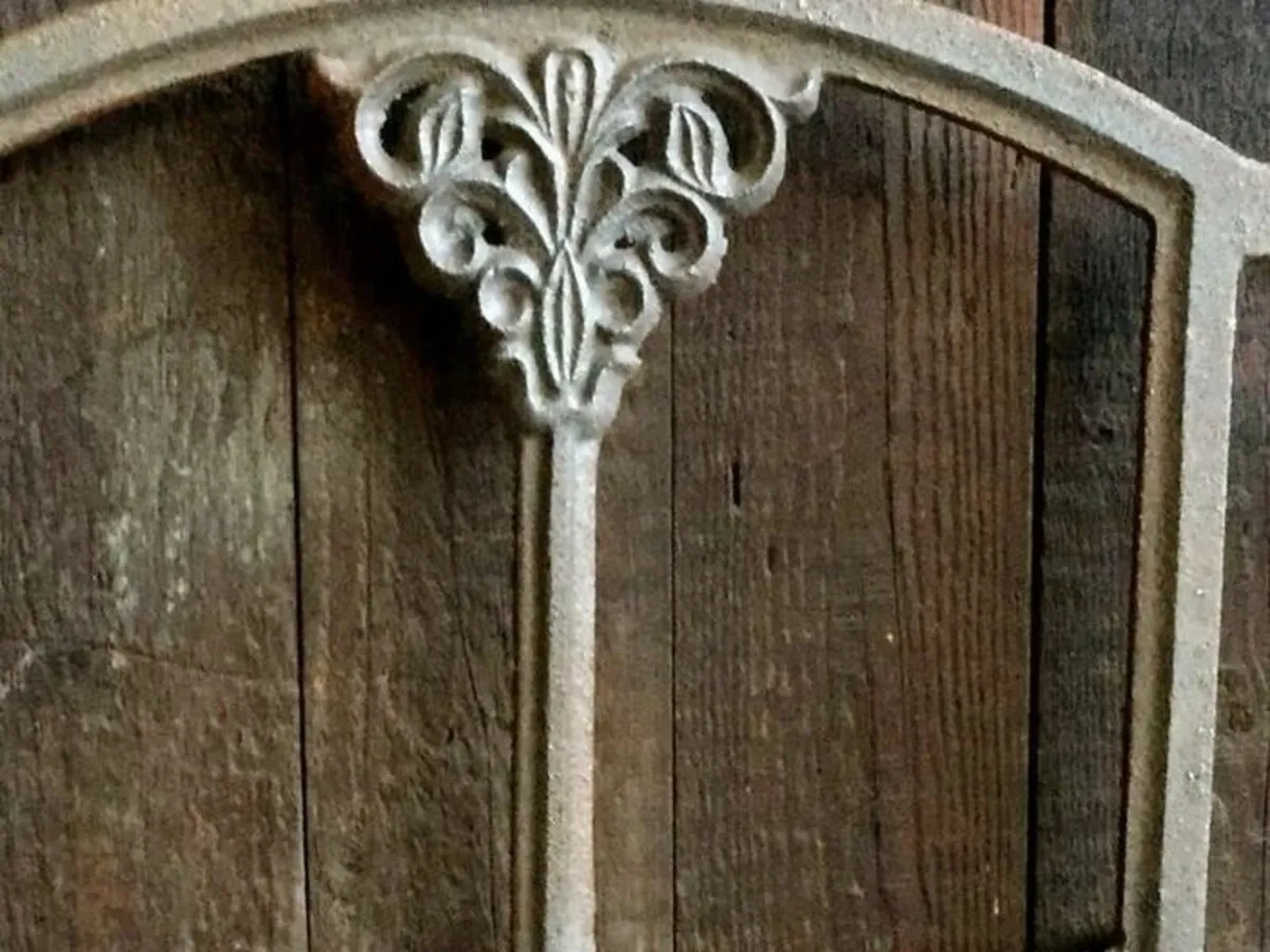 Cast Iron Farmhouse Garden Window Antique-Style St - Image 4