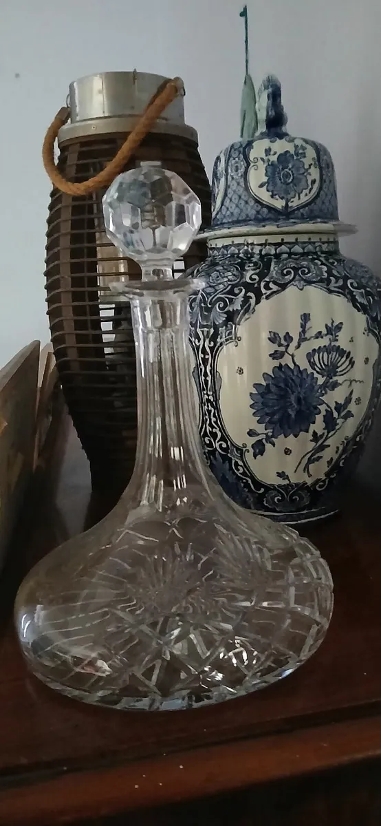 Crystal Wine Decanter , Inishfree, Sligo,
