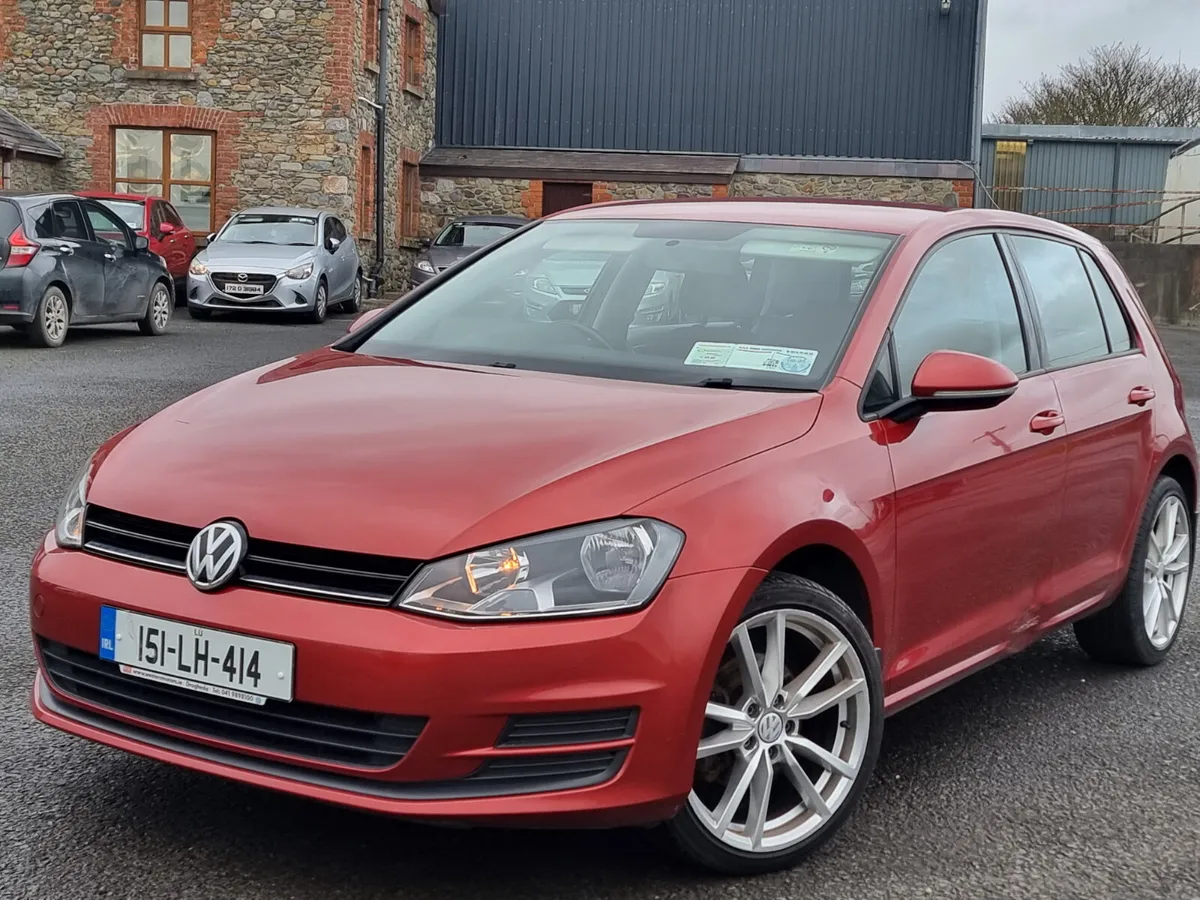 Volkswagen Golf 2015 tdi new nct today €7990 - Image 4