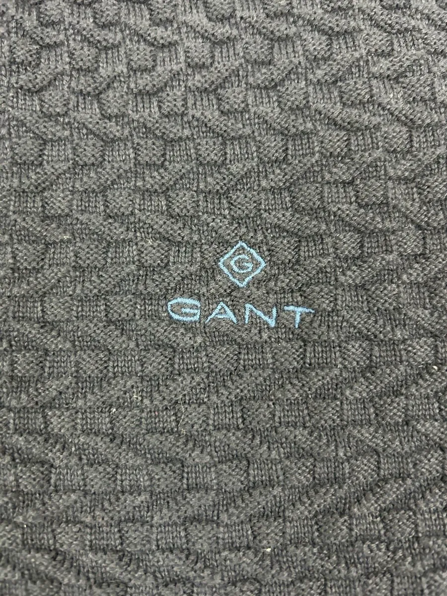 Gant Cotton Half Zip Jumper Mens XXL - Image 3