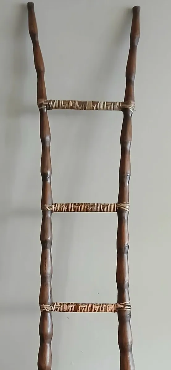 Bamboo Ladder, - Image 2