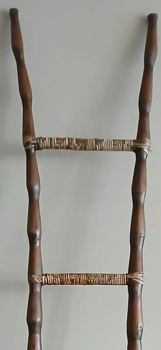 Bamboo Ladder, - Image 3