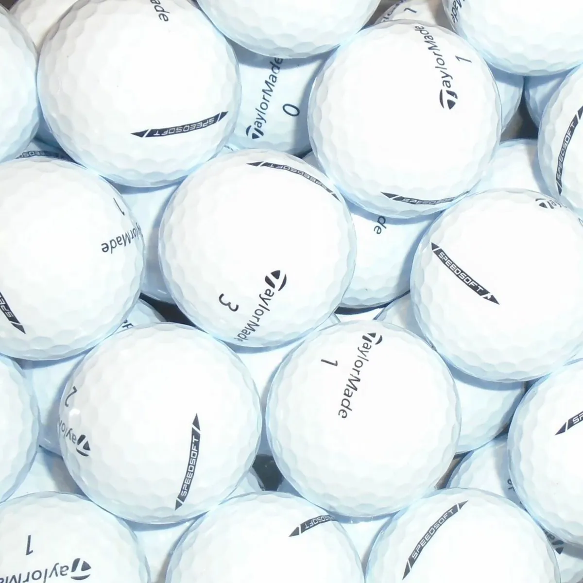 Taylormade Speed Soft Lake Golf Balls - 21 Balls