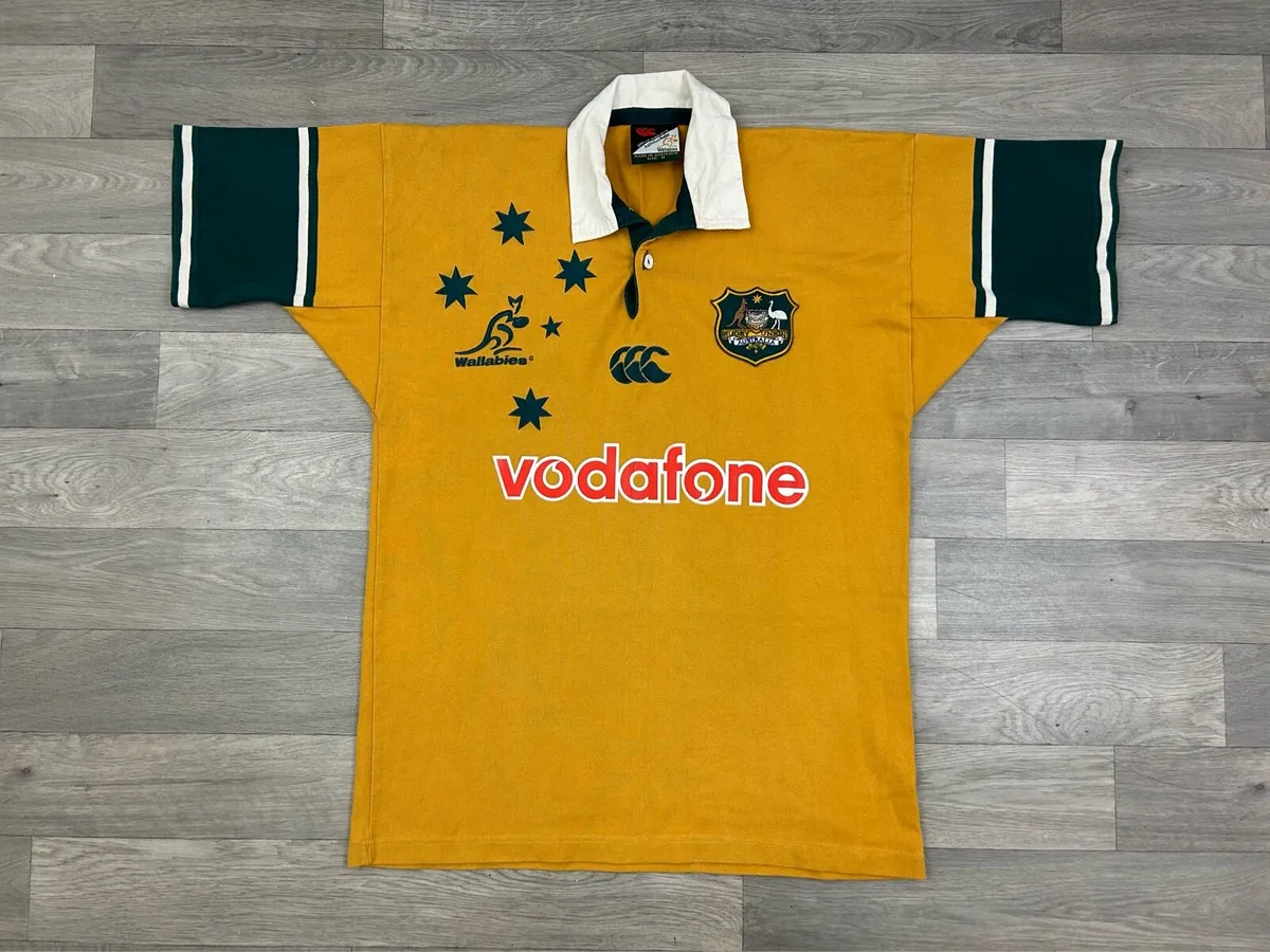 Vintage 2002 Canterbury Australia Rugby Jersey M - Image 1