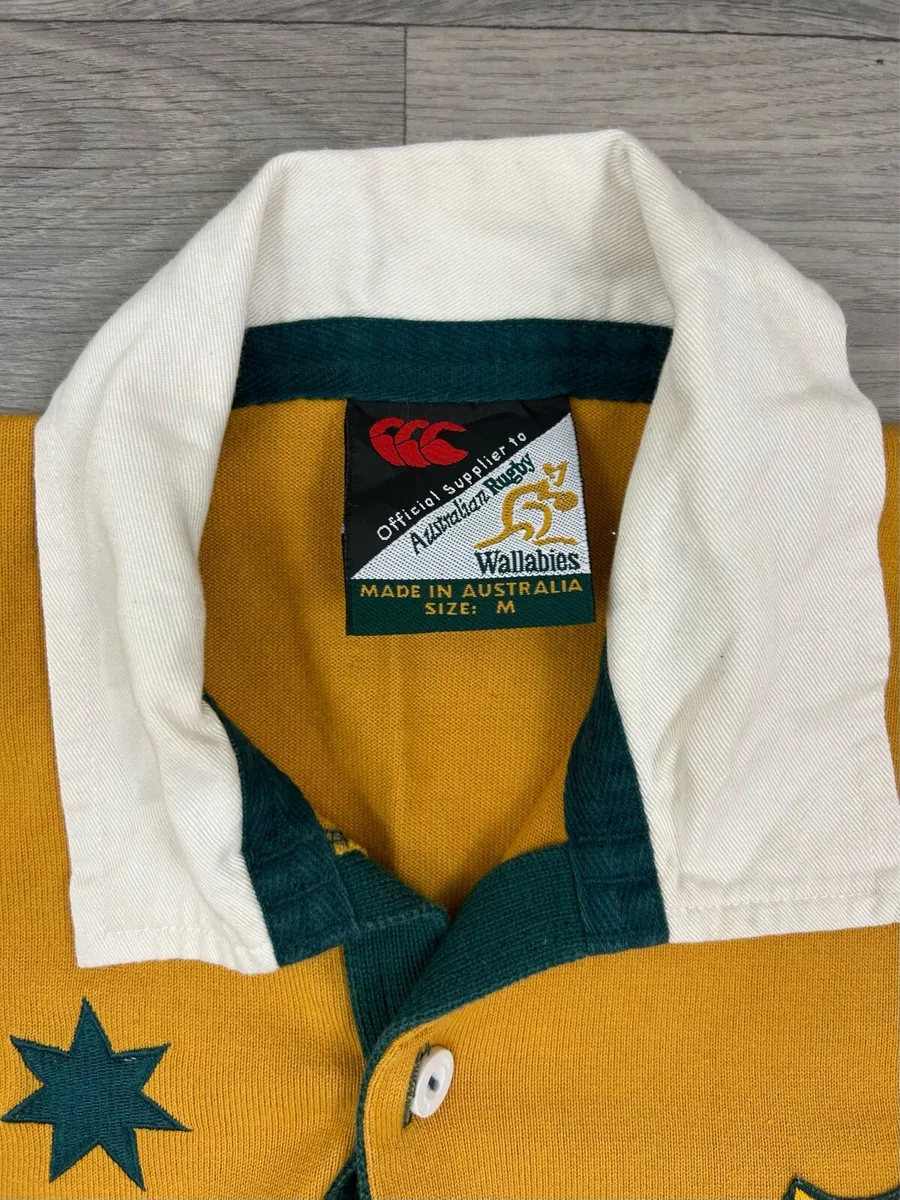 Vintage 2002 Canterbury Australia Rugby Jersey M - Image 4