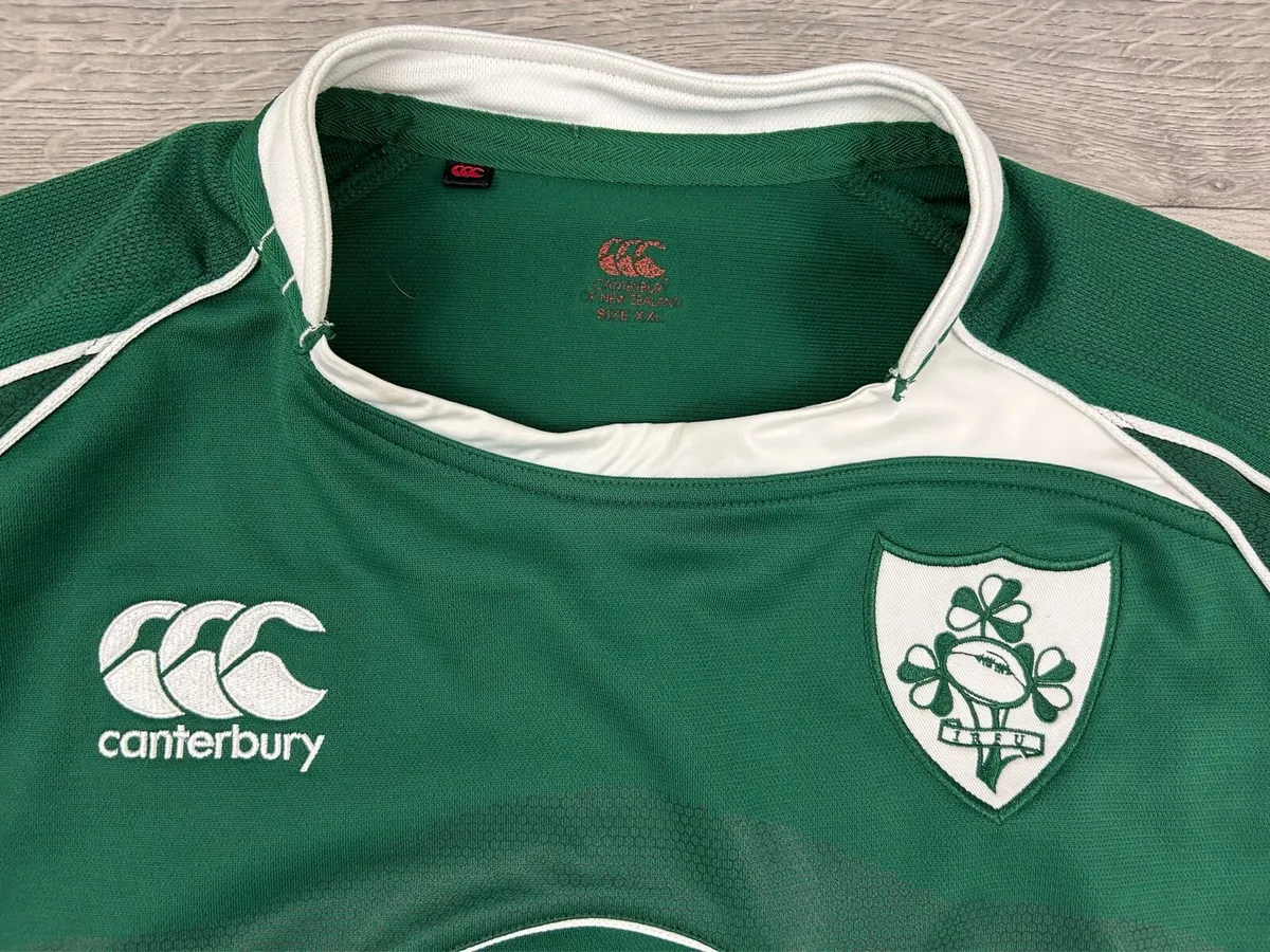 Vintage 2007 Canterbury Ireland Rugby Jersey XXL - Image 4