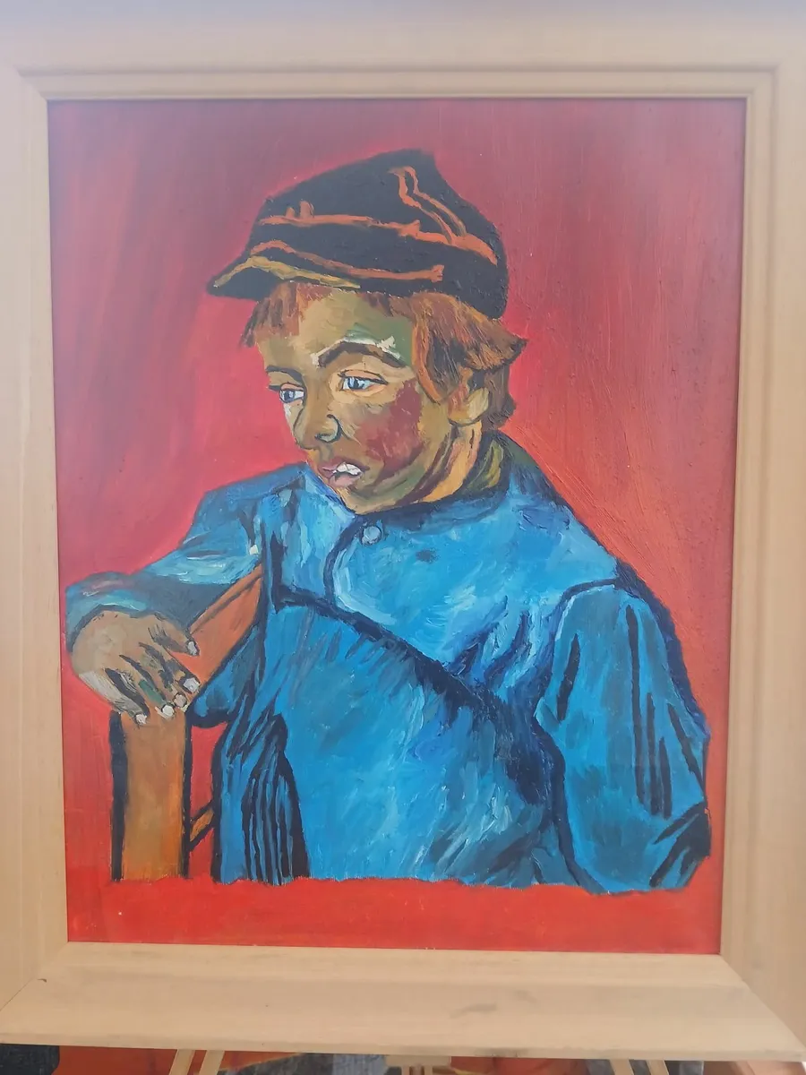 Original Oil on Canvas Painting, Signed and Framed - Image 1