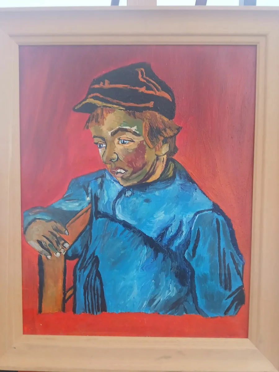 Original Oil on Canvas Painting, Signed and Framed - Image 2