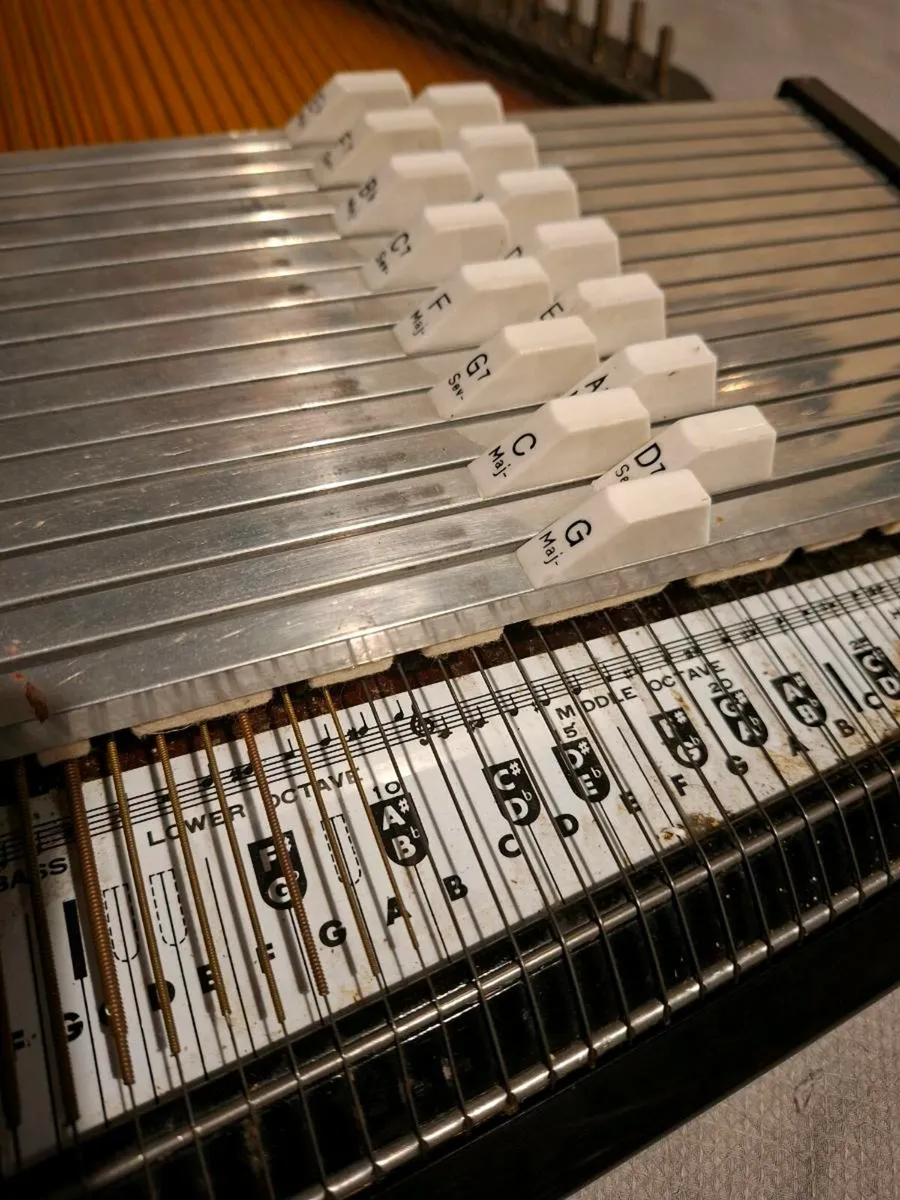 Vintage Traditional Autoharp made in Japan - Image 4