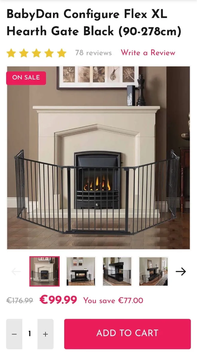 Baby Dan Safety gate - Image 1