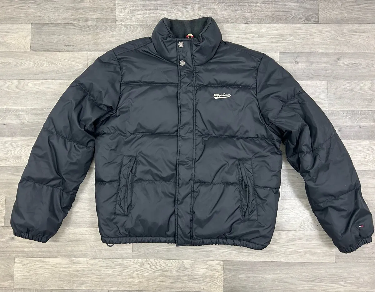 Tommy Hilfiger Down Filled Puffer Jacket Mens L - Image 1