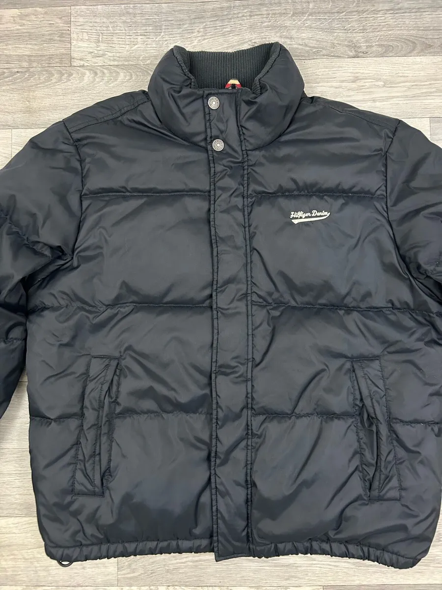 Tommy Hilfiger Down Filled Puffer Jacket Mens L - Image 2