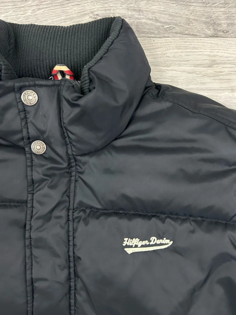 Tommy Hilfiger Down Filled Puffer Jacket Mens L - Image 4
