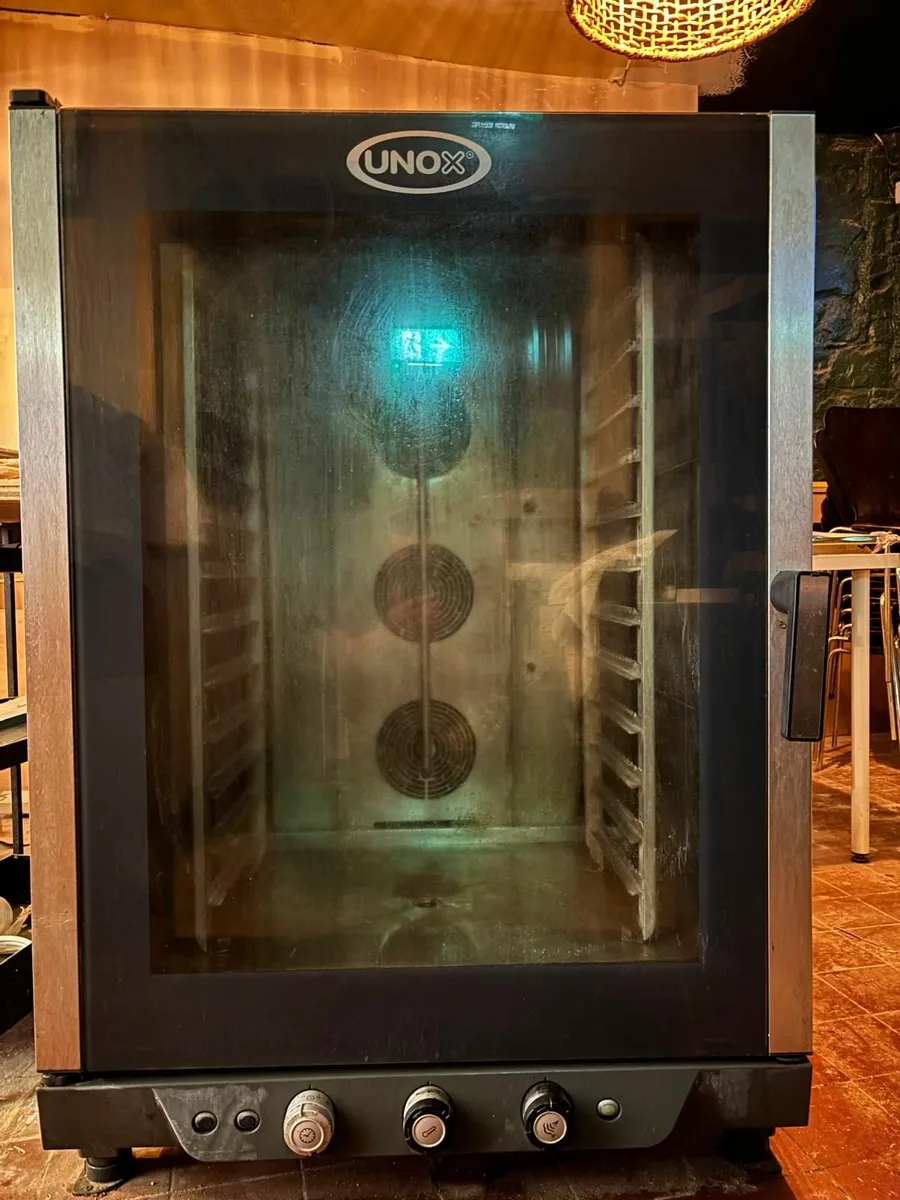 Commercial Combi Oven & Stand - Image 3